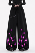 TOXIC BLAZE BAGGY TROUSER - BLACK